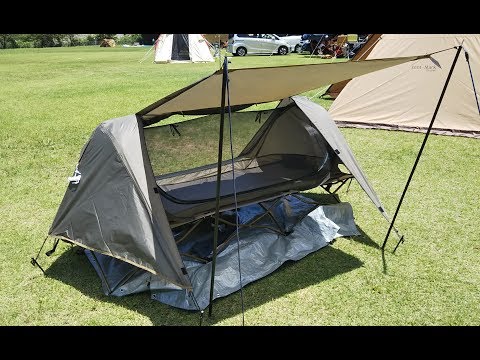 ポップアップシェルターテント Alpine DESIGN アルパインデザイン 後ろ