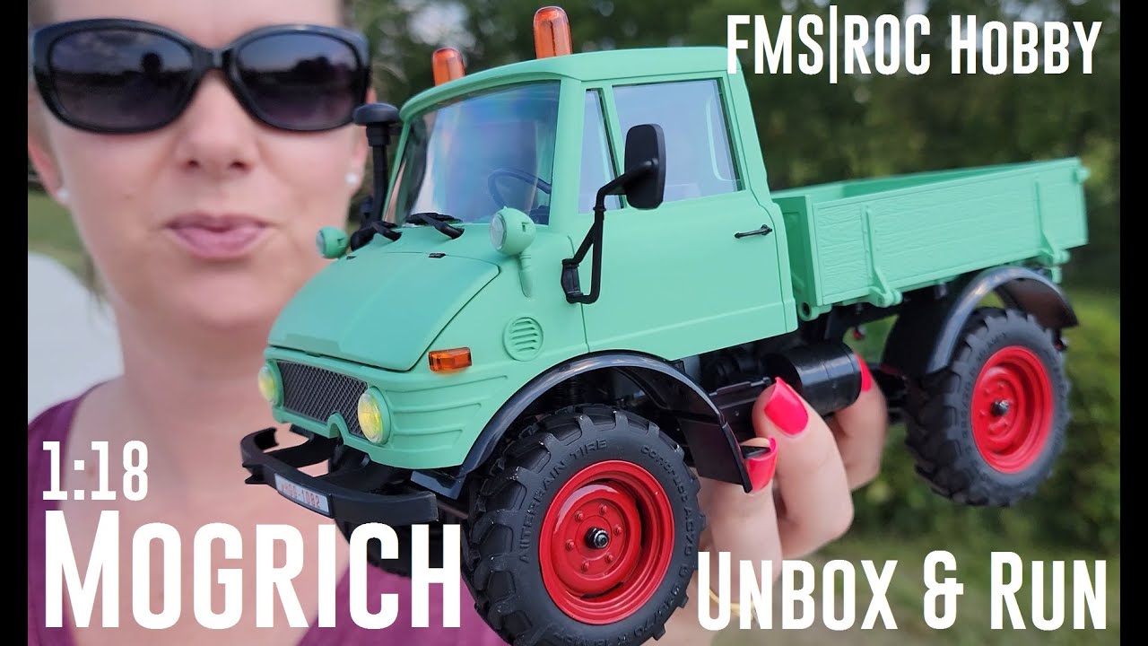 ROC Hobby | FMS - Mogrich - 1:18 RTR Crawler - Unbox & Run - YouTube