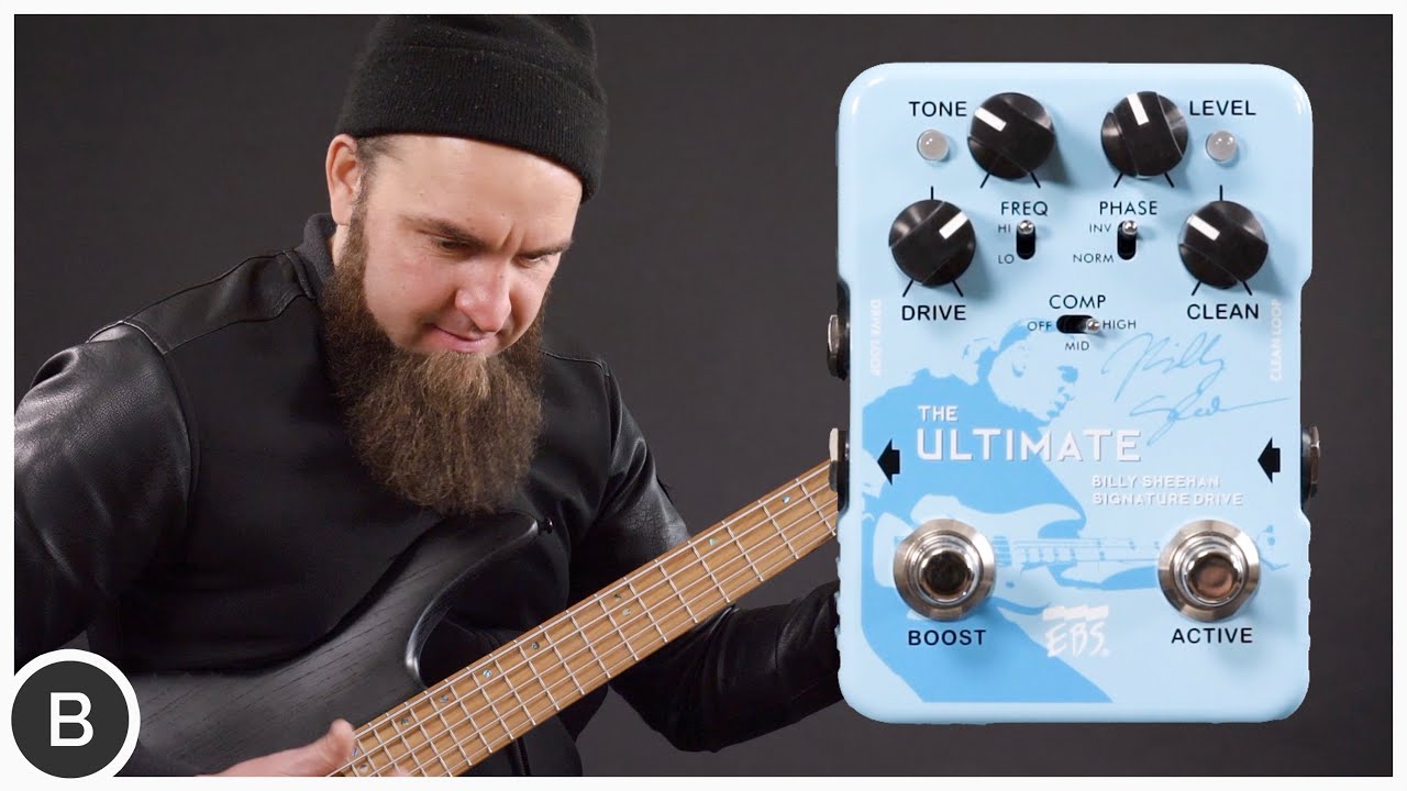 EBS BILLY SHEEHAN ULTIMATE SIGNATURE DRIVE - YouTube