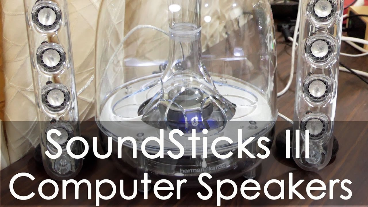 Harman Kardon SoundSticks III Wireless Desktop Speaker Review