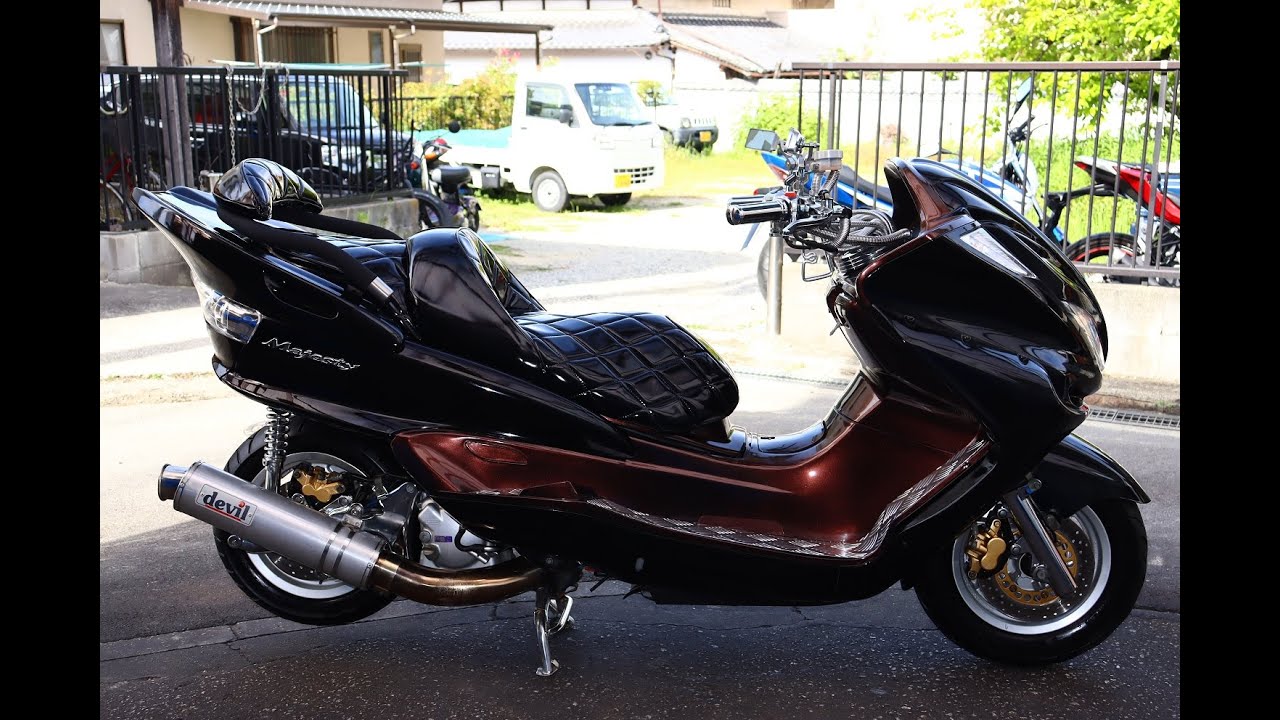 ☆マジェスティ 250☆メチャ綺麗☆激シブ！フルカスタム☆快調！セル一