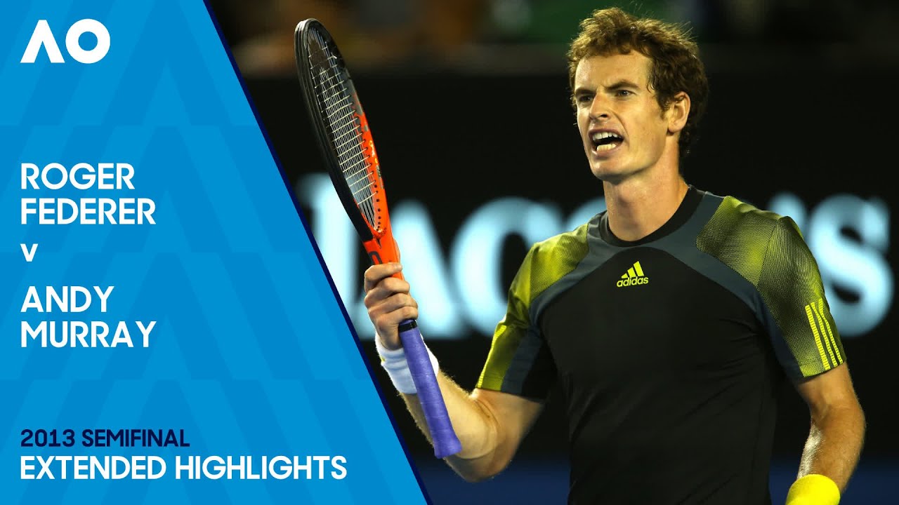 Roger Federer v Andy Murray Extended Highlights | Australian Open