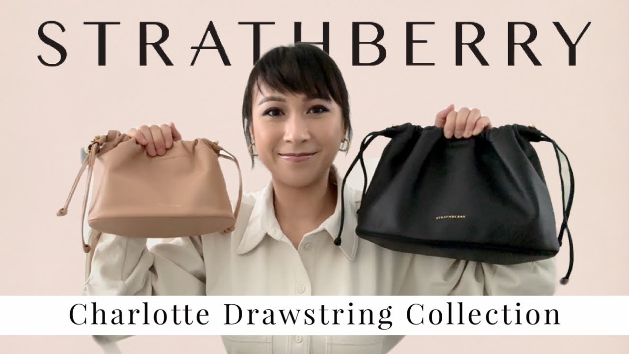 STRATHBERRY CHARLOTTE DRAWSTRING UNBOXING - SMALL VS MIDI, WHICH