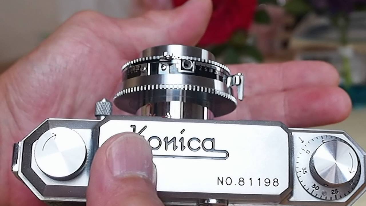 小西六 KONICA 1 コニカⅠ型の使い方 - YouTube