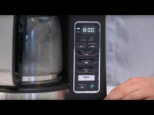 How to use Delay Brew on the Ninja® 12-Cup Programmable Coffee