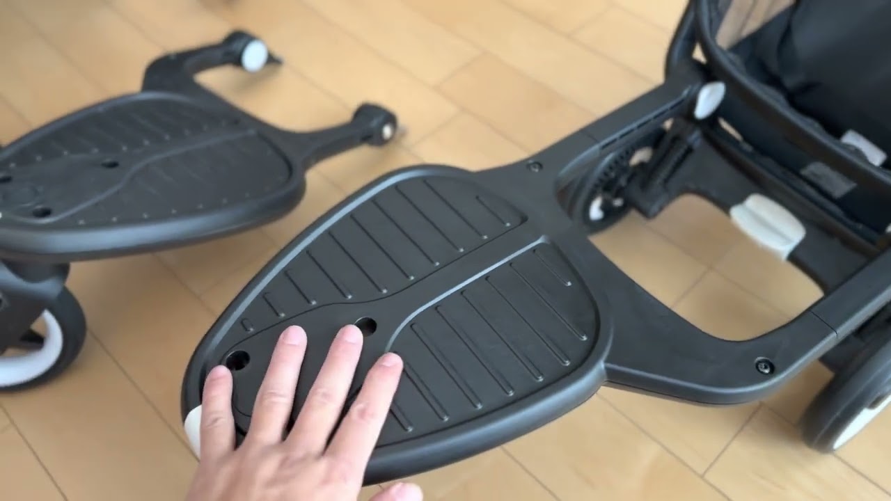 バガブー バタフライを二人乗りにするボード - YouTube