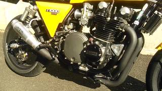 イエローコーン Z1R マフラーサウンド PROHEADER - YouTube
