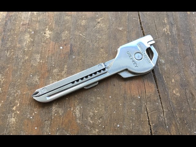 The SwissTech Utilikey Keychain Tool: A Quick Shabazz Review - YouTube