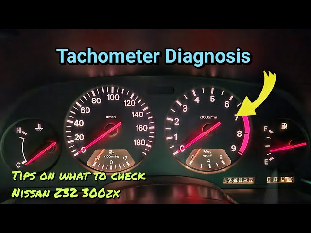 Tachometer Diagnosis (1990s Nissan 300ZX) Step By Step Checks