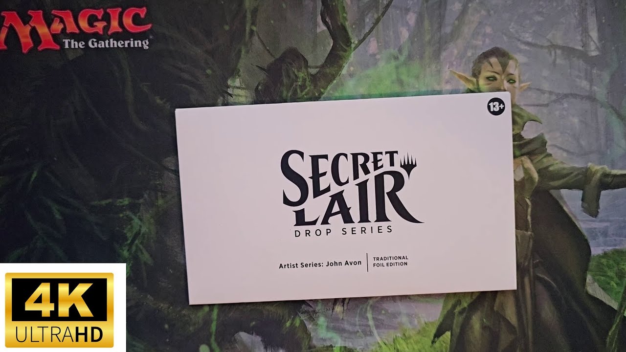 MTG Secret Lair Artist Series: John Avon Foil Edition Unboxing