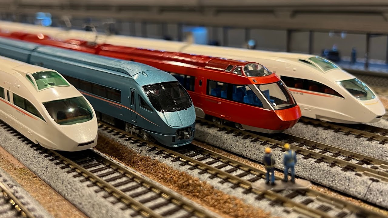 Nゲージ】小田急ロマンスカー：50000形VSE、60000形MSE、70000形GSE