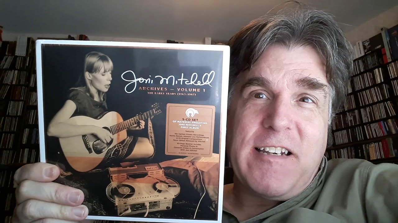 Unboxing: Joni Mitchell Archives Vol 1 CD Box Set - YouTube