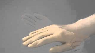 8-4053-12 クアラテック手袋（DXパウダーフリー） M 10箱（1000枚入