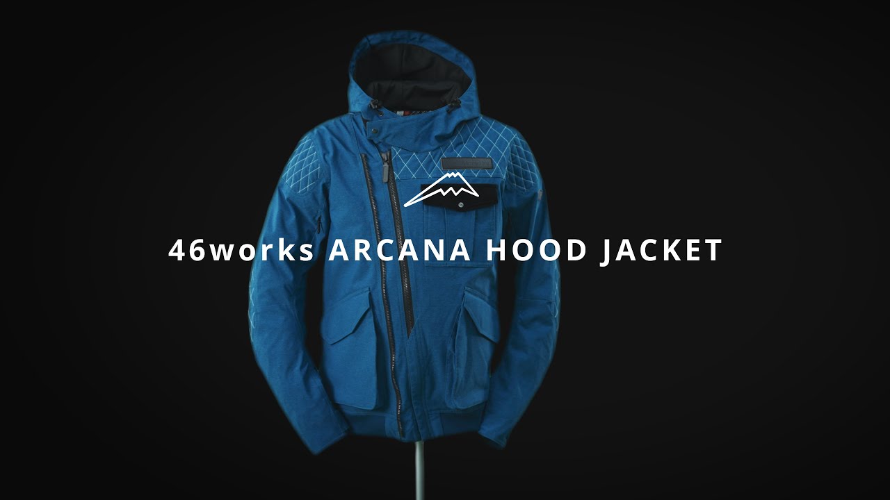 K-2459W 46works Arcana Hood Jacket | 46works ARCANA HOOD JACKET