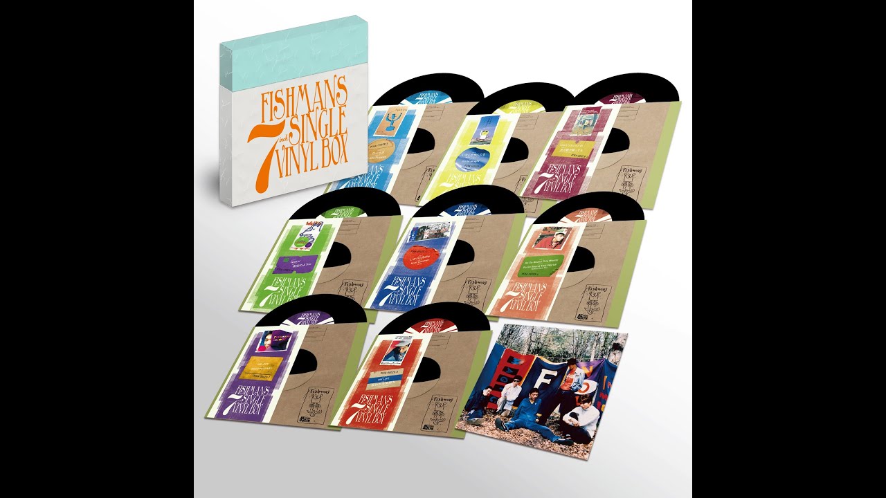 FISHMANS 7INCH. SINGLE VINYL BOX -Test press listening session