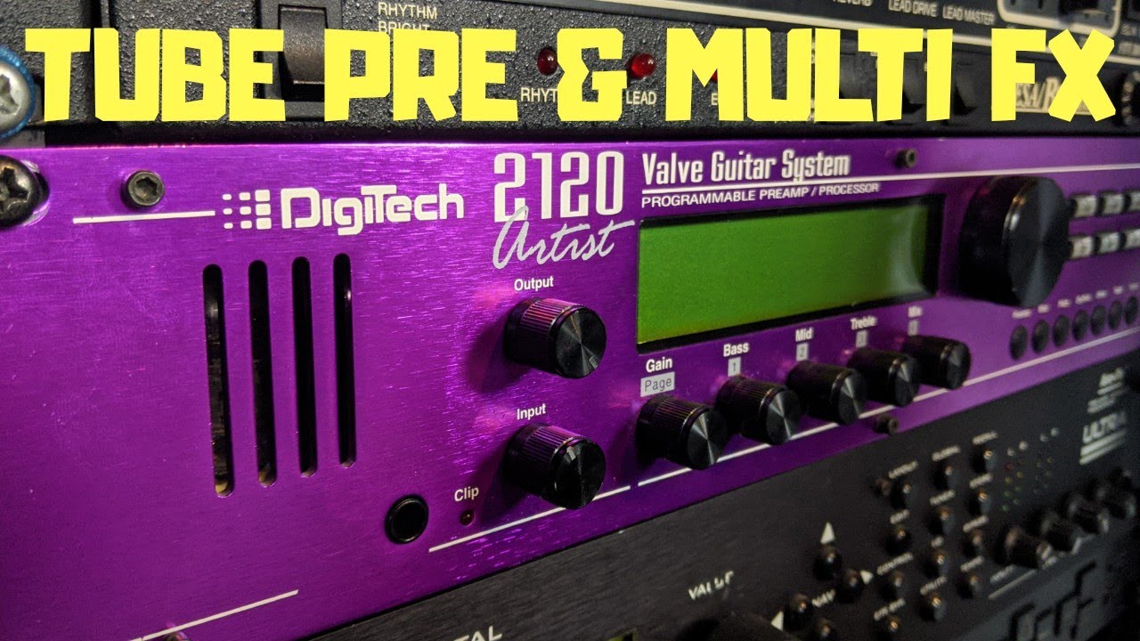 Digitech 2120 Artist - The Purple Monster - YouTube