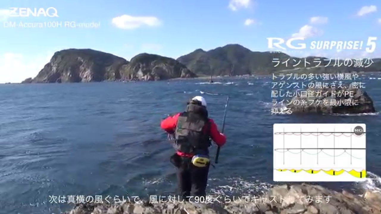 MUTHOS Accura 100H(RG) キャスト性能 実践編 - YouTube