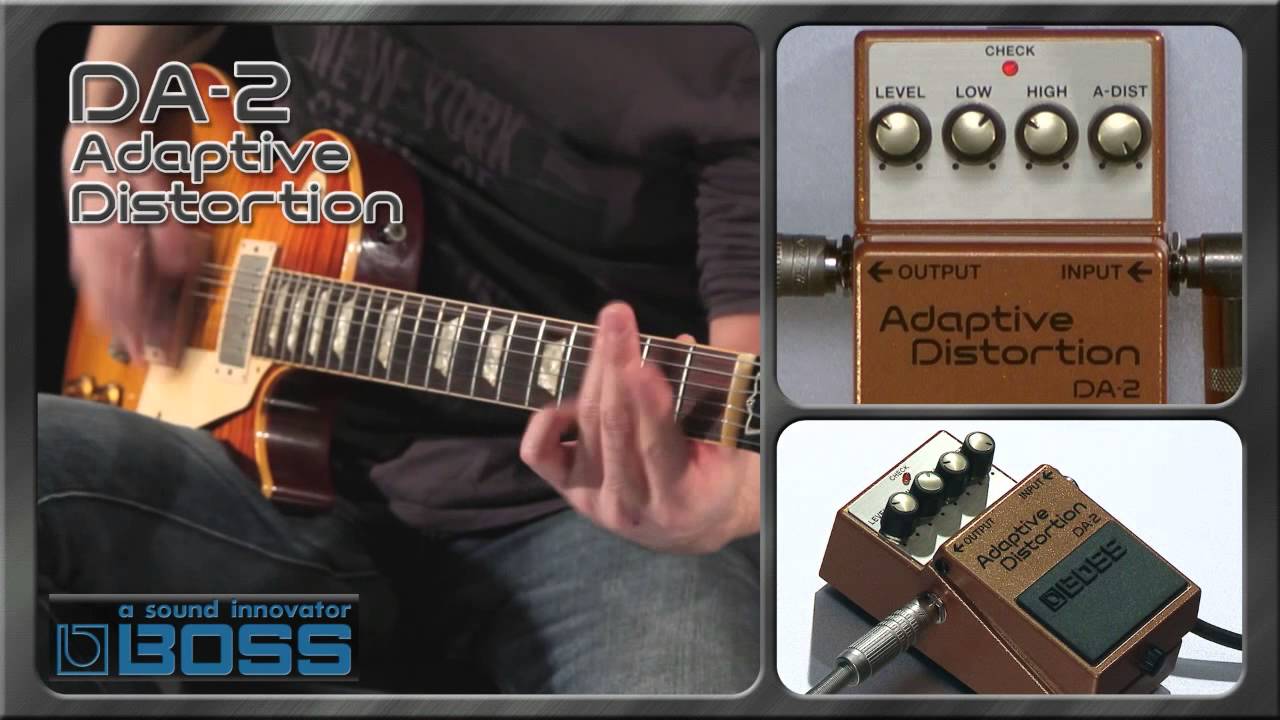 BOSS DA-2 Adaptive Distortion [BOSS Sound Check] - YouTube
