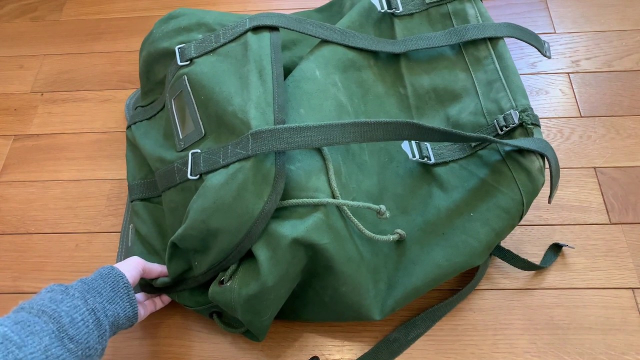 スウェーデン軍 空軍リュックサック】【Swedish army rucksack