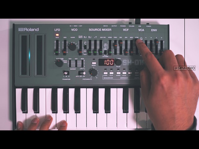Roland SH 01A Review - YouTube
