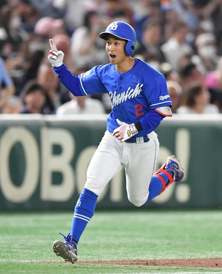 中日 田中幹也がプロ初本塁打も痛恨ドロー 高橋宏は6回無失点の好投