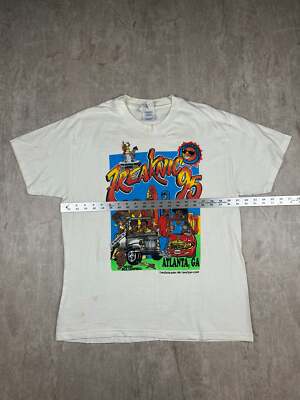 Rare Vintage 90s Atlanta Freaknik 95 Rap Shirt Vtg Concert Band
