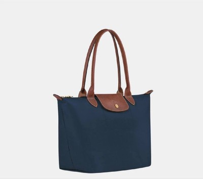 LONGCHAMP Le Pliage Tote Large Shoulder Bag Navy Japan | eBay