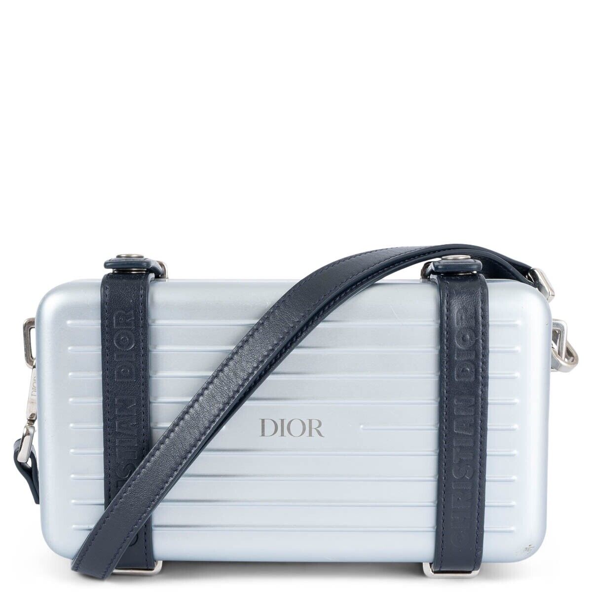 68795 auth CHRISTIAN DIOR x RIMOWA blue 2022 PERSONAL CLUTCH