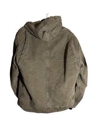 VTG Y2K Carhartt Men's J141 MRH Sherpa Lined Sierra Jacket Hooded