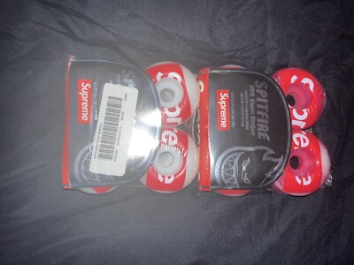 Supreme Spitfire Skateboard Wheels Set of 4 New Sealed 52 | eBay