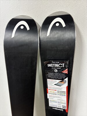 HEAD NATURAL INSTINCT Raw Natural Instinct Pro SKIS SIZE 163 CM