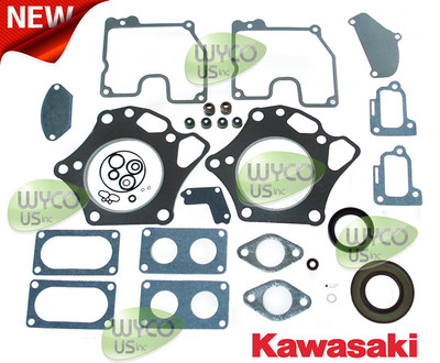 OEM KAWASAKI, GASKET SET, FX921V, FX1000V, FXT00V ENGINES, ZERO