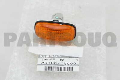 261601N000 Genuine Nissan LAMP ASSY-SIDE FLASHER 26160-1N000 | eBay