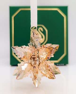 New SWAROVSKI Annual Limited Edition Festive 3D Ornament 2024 W