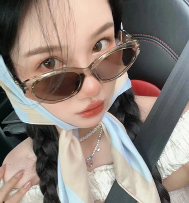 GentleMonster Sunglasses Rococo KC6 khaki Translucent Frame khaki