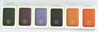 OFFICIAL GENUINE APPLE IPHONE LEATHER MAGSAFE WALLET WITH FIND MY