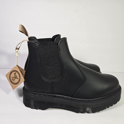 Dr Martens V 2976 Quad Mens 14 Chelsea Mono Boots Black Felix Rub