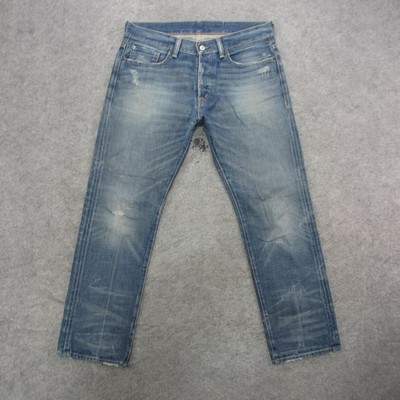 Ralph Lauren Denim & Supply Jeans Mens 33x30 Blue Straight Button