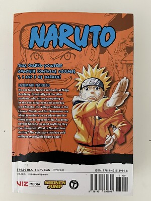 Naruto (3-In-1 Omnibus Edition), Vol. 1-3 English Naruto Masashi