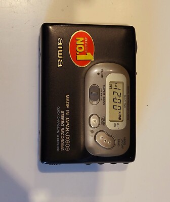 Super rare Aiwa JX609 Recording Walkman Radio Cassette Recorder