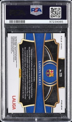 2023-24 Panini Select La Liga - Field Level Lamine Yamal #229
