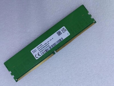 SK Hynix 16GB DDR5 4800 UDIMM 1Rx8 PC5-4800B HMCG78AEBUA081N