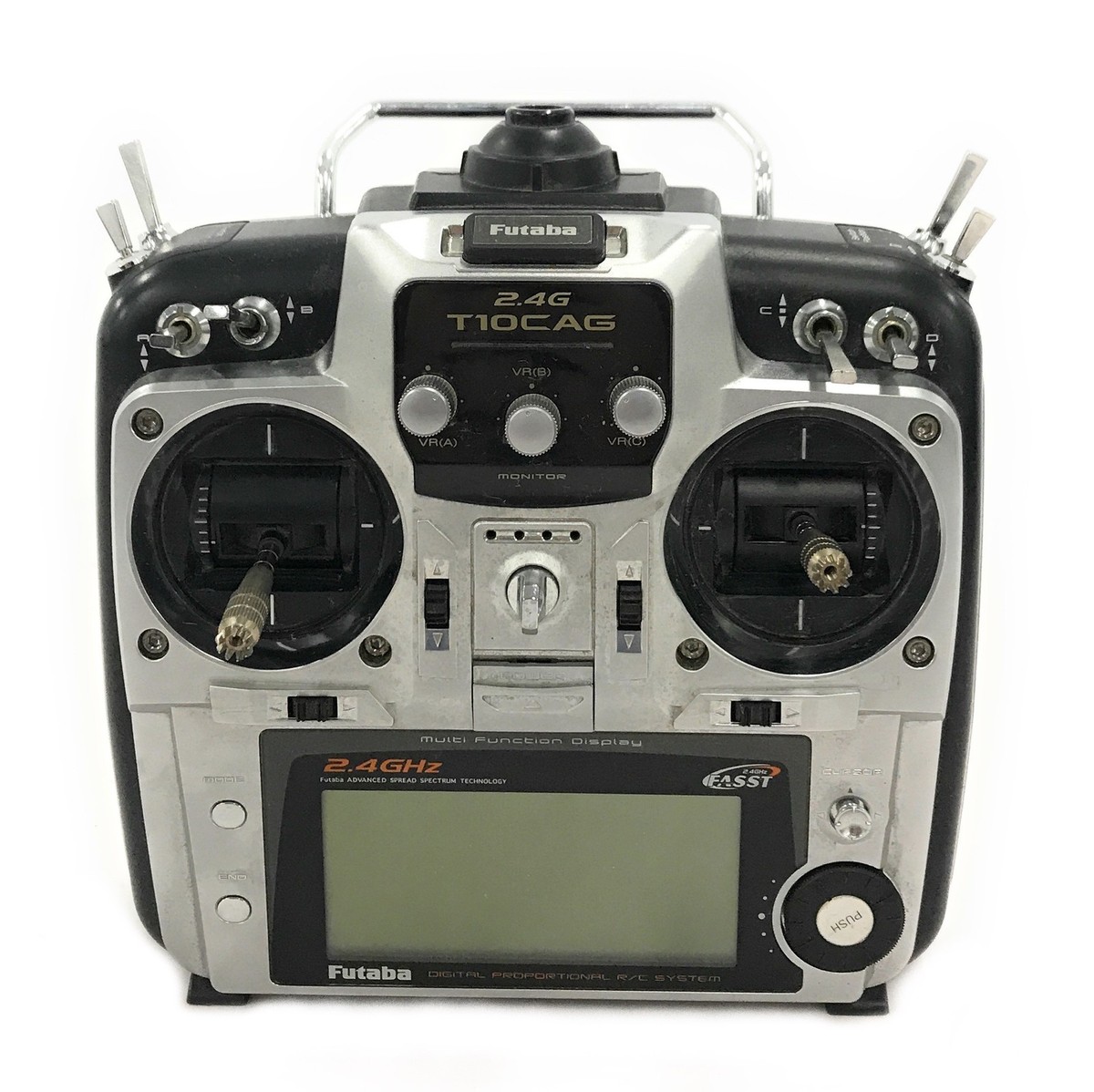 Futaba T10CAG 10-Channel 2.4GHz FASST Radio Transmitter for RC
