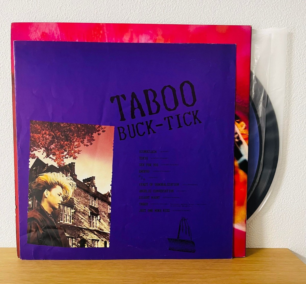BUCK-TICK / TABOO 1989 2LP Picture Disc Vinyl ATSUSHI / HISASHI
