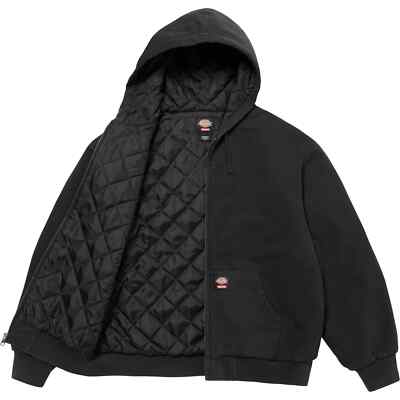 Supreme x Dickies Quilted Lined Zip Up Hooded Sweatshirt 5colors