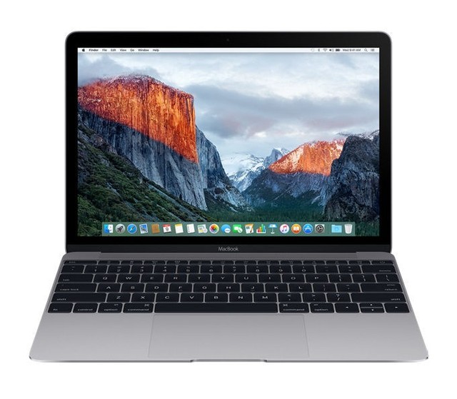 Apple MacBook 12'' 256 GB Space Gray Laptop - MLH72LL/A (April