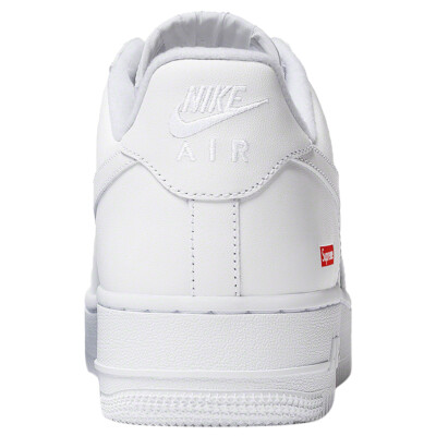 Size 9.5 - Nike Air Force 1 x Supreme Low Box Logo - White for