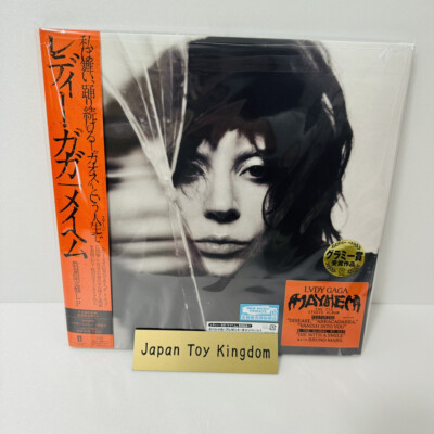 Lady Gaga Mayhem Limited Edition Vinyl Record 2LP+Japanese Obi+