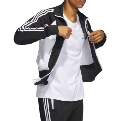 adidas x Jeremy Scott Big Zipper Jacket Black | eBay