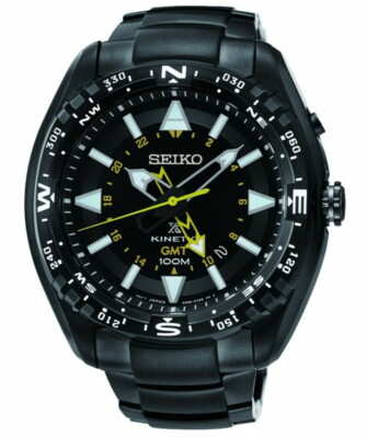 Seiko Prospex Land Kinetic GMT 100m Men's Watch SUN047P1 | eBay